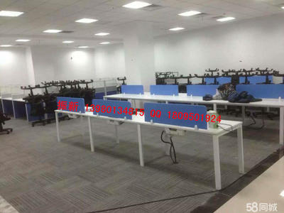 包郵 簡約現(xiàn)在辦公桌 定制廈門辦公家具 員工桌椅