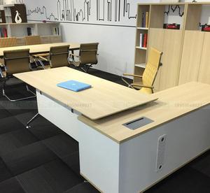 廈門辦公家具廠家直銷板式主管桌中班臺電腦辦公桌椅定制泉州福州