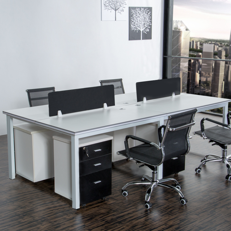 廈門辦公家具板式鋼架辦公桌職員桌現(xiàn)代敞開式