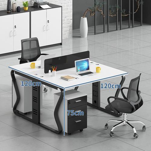 廈門辦公室文件柜矮柜職員桌子辦公區(qū)員工位屏風隔斷辦公桌椅組合