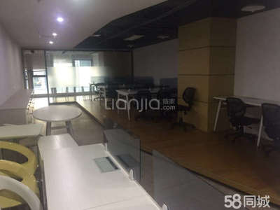 【2圖】精裝寫字樓 配桌椅 可拎包辦公 樓下地鐵口,-廈門58同城